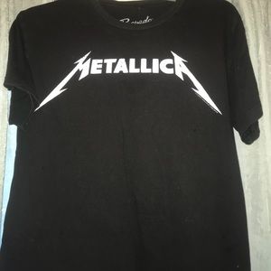 Metallica black shirt